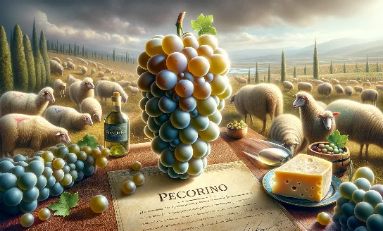 pecorino origin of the name drawing