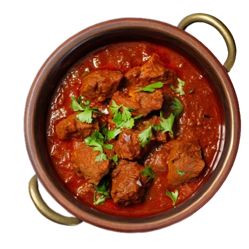 rogan josh top view